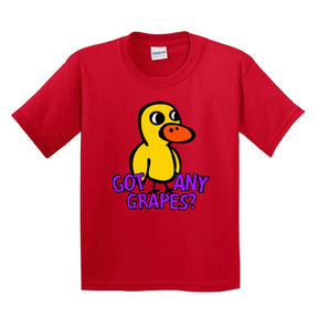 2T / Red / Large Front Design Got Any Grapes? 🍇 - Toddler T Shirt