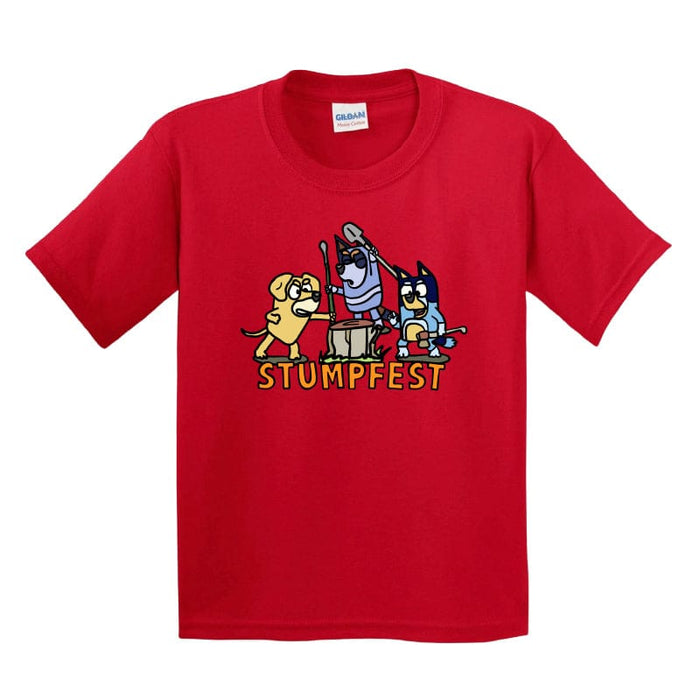 2T / Red / Large Front Design Stumpfest 🪓 - Toddler T Shirt