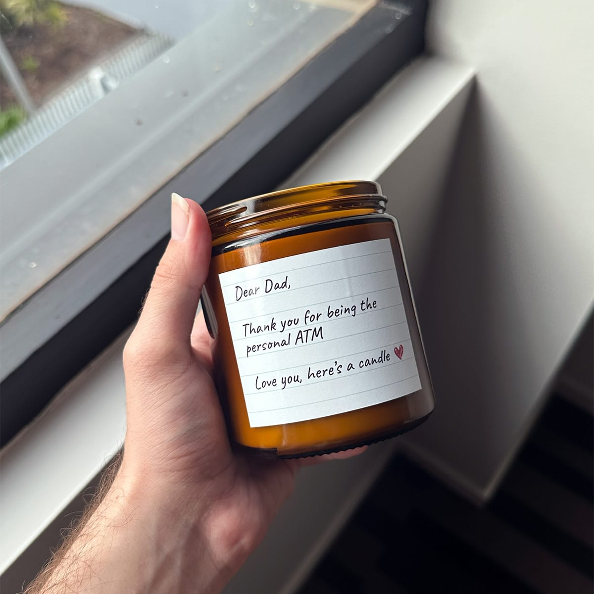 400ml Dear Dad 💲🥰 - Fathers Day Scented Candle