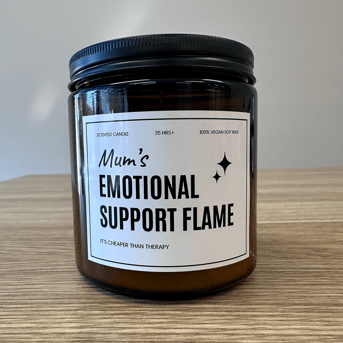 400ml Mum's Emotional Support Flame 🔥 - Mothers Day Scented Candle