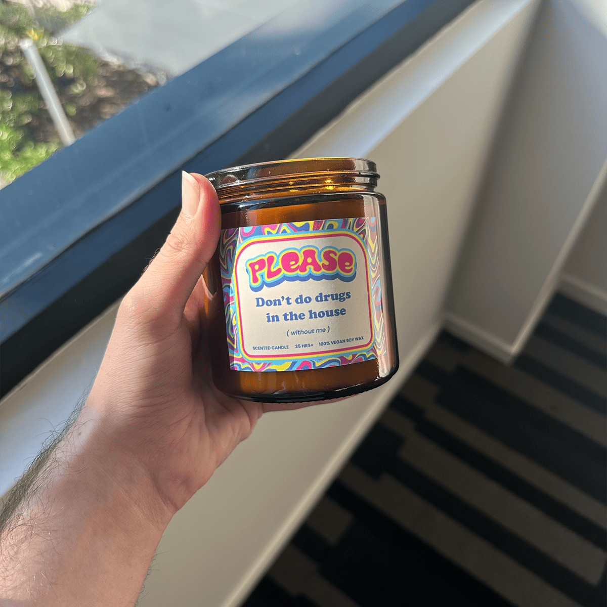 400ml Please Don't Do Fun (without me) 🎉- Scented Candle