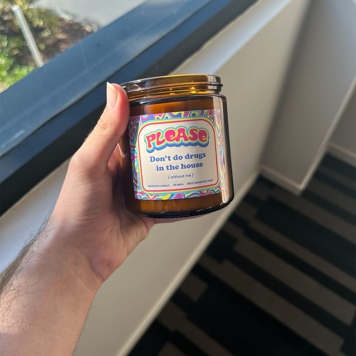 400ml Please Don't Do Fun (without me) 🎉- Scented Candle