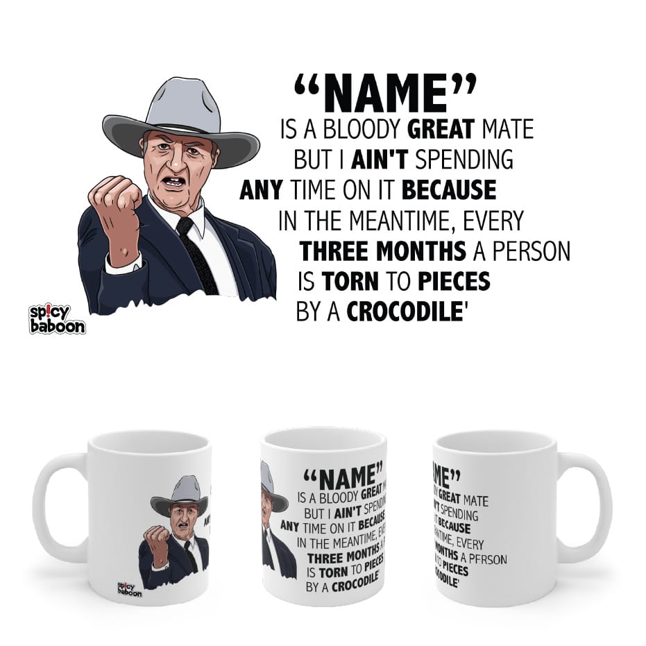 Katter Approves Your Person 🤠 - Personalised Mug for your: Mate, Mum, Dad, Brother, Sister, Cousin, Uncle Aunty, Nan, Pop, Friend, Co- Worker, Partner