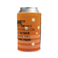 Pauline Approves Your Person 👩‍🦰 - Personalised Stubby Holder for your: Mate, Mum, Dad, Brother, Sister, Cousin, Uncle Aunty, Nan, Pop, Friend