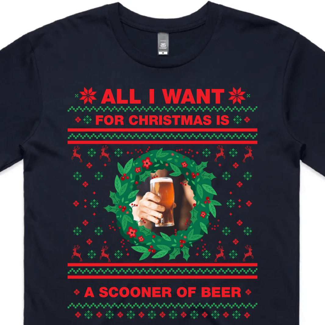All I want for Christmas is... - Personalised T Shirt