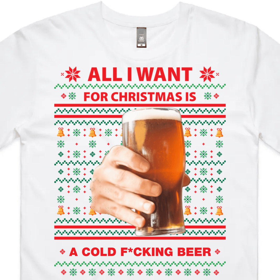 All I want for Christmas is... - Personalised T Shirt