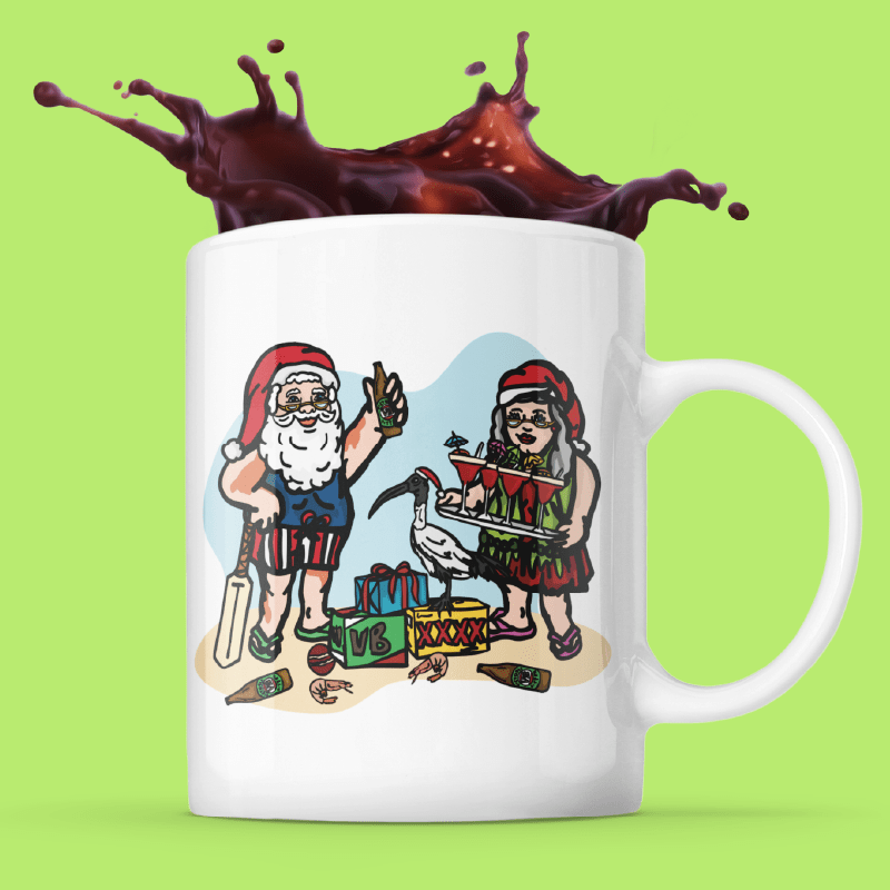 Aussie Christmas 🍤🍺 - Coffee Mug