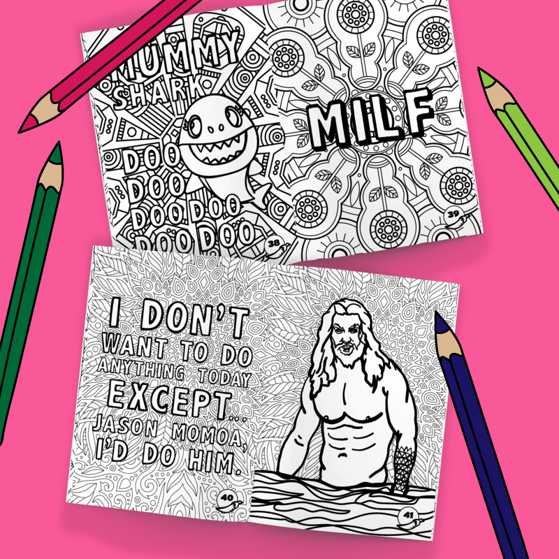 Aussie Mums 👩🖍️ - Adult Colouring Book