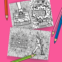 Aussie Mums 👩🖍️ - Adult Colouring Book