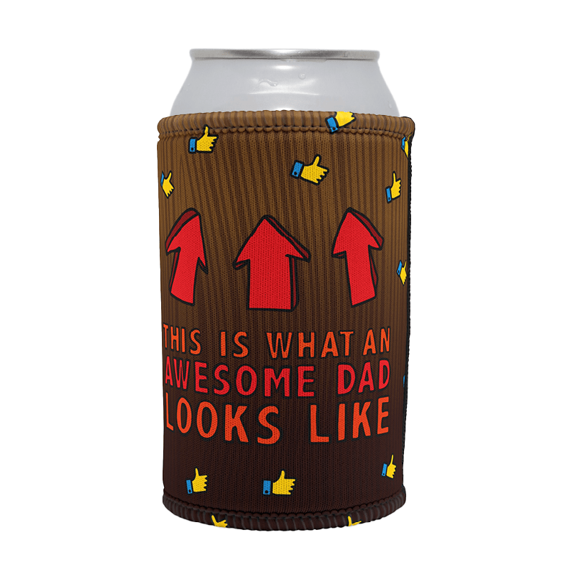 Awesome Dad ☝️ - Stubby Holder