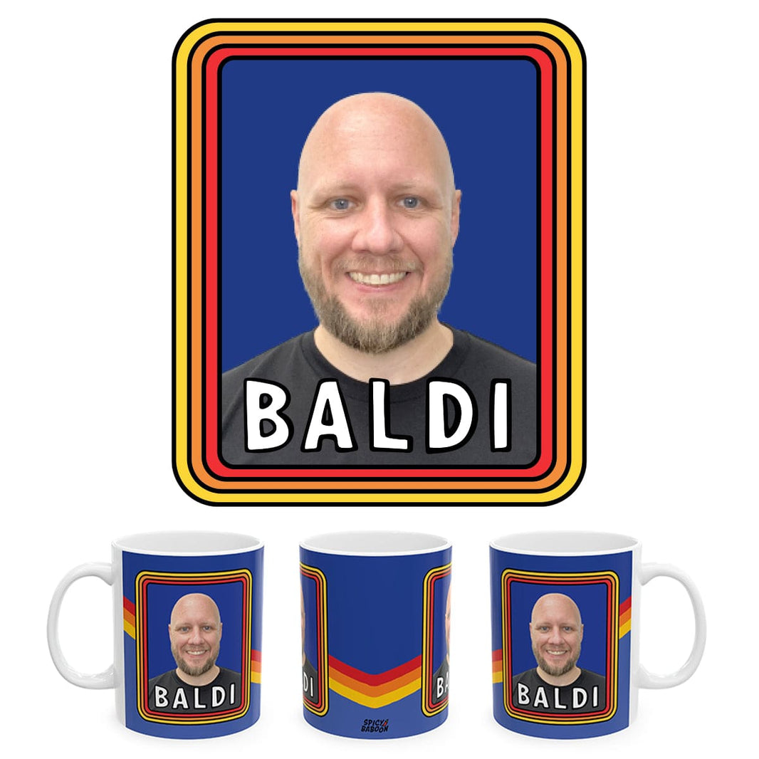 Baldi 👨🏻‍🦲✂️ –  Personalised Coffee Mug