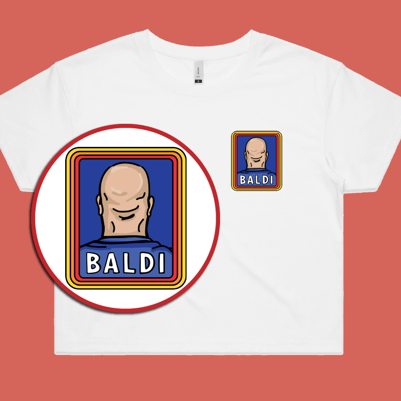 Baldi 👨🏻‍🦲✂️ – Women's Crop Top