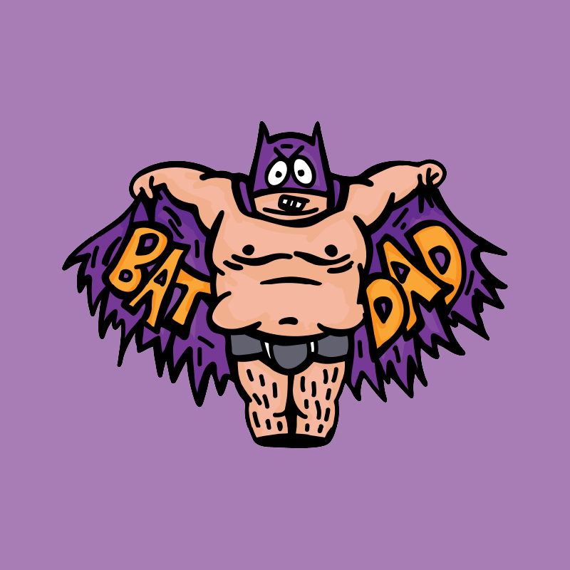 Bat Dad 🦹🏻‍♂️⚾️ - Coffee Mug