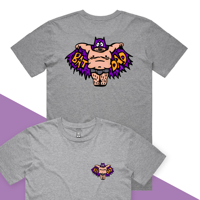 Bat Dad 🦹🏻‍♂️⚾️ - Men's T Shirt