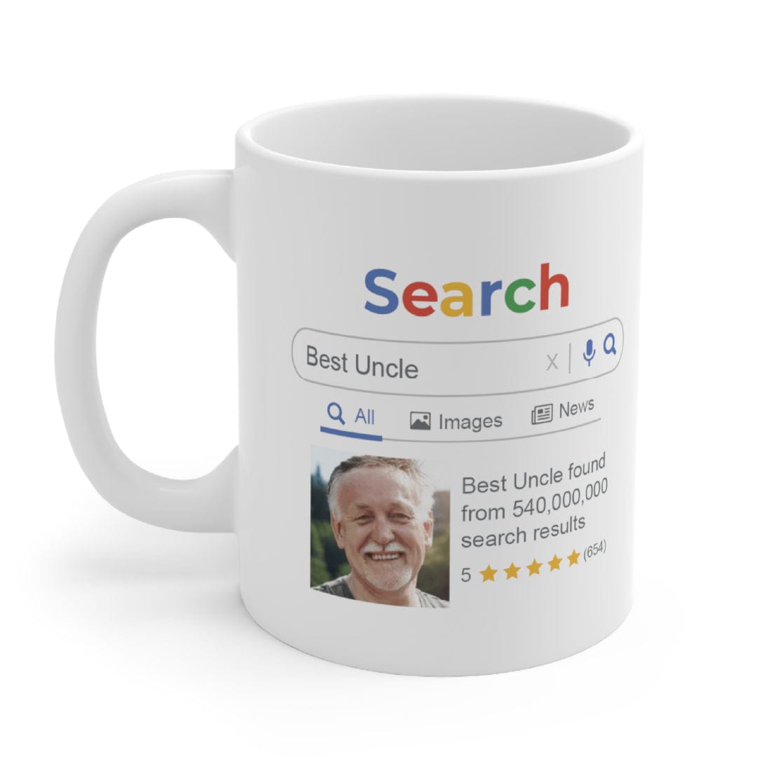 Best Dad/Grandad/Uncle/Step Dad Search Result Mug 🔍 - Personalised Coffee Mug