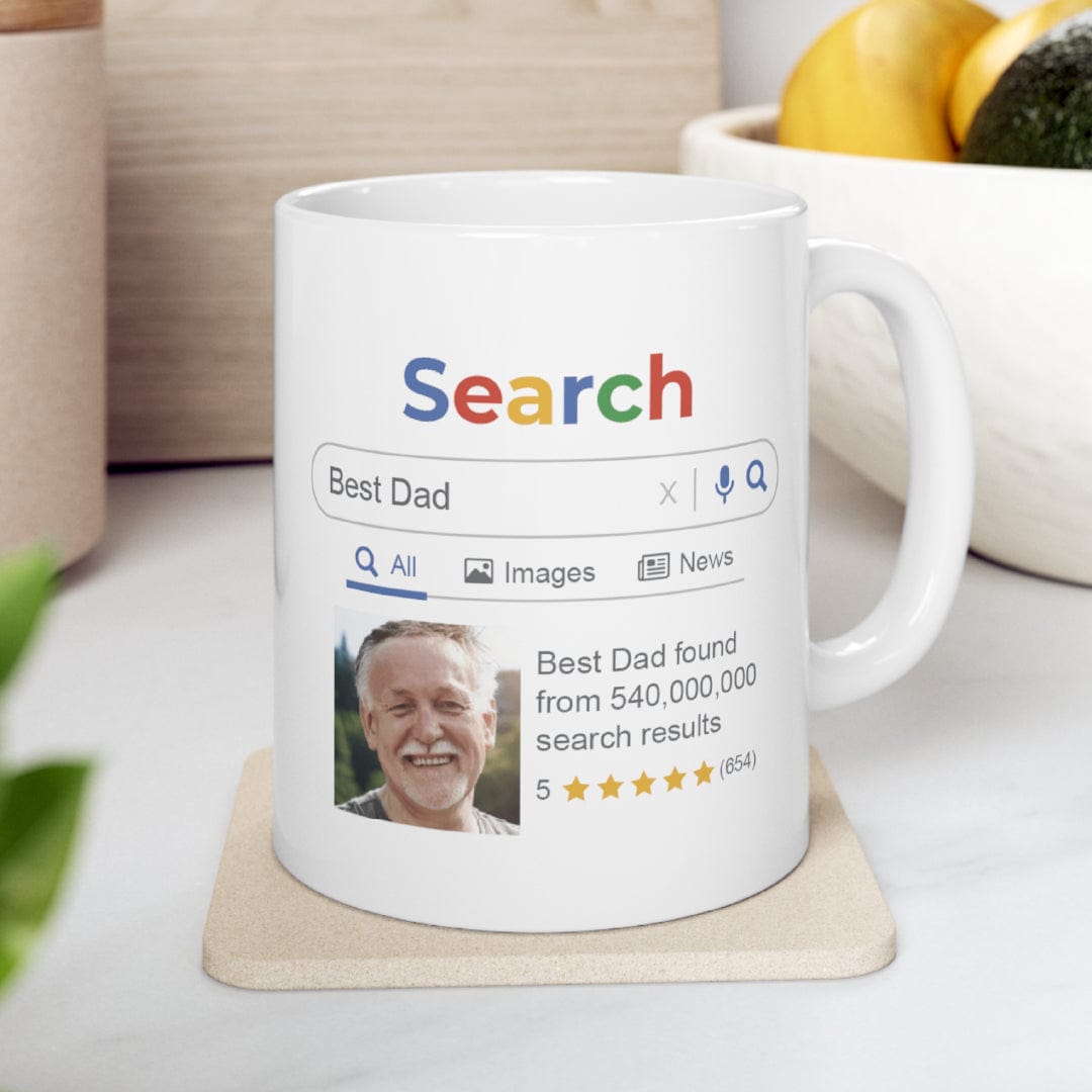 Best Dad/Grandad/Uncle/Step Dad Search Result Mug 🔍 - Personalised Coffee Mug