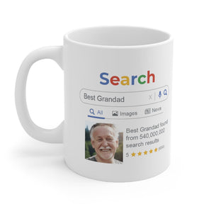 Best Dad/Grandad/Uncle/Step Dad Search Result Mug 🔍 - Personalised Coffee Mug