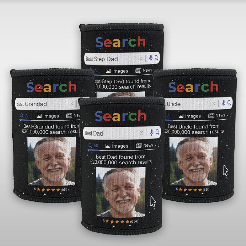 Best Dad/Grandad/Uncle/Step Dad Search Result  🔍 - Personalised Stubby Holder