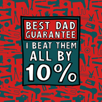 Best Dad Guarantee 🔨 - Stubby Holder