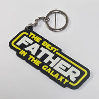 Best Father in the Galaxy - Keychain 🌌🔑