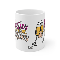 Besties Before Testies 👭🥰 – Coffee Mug