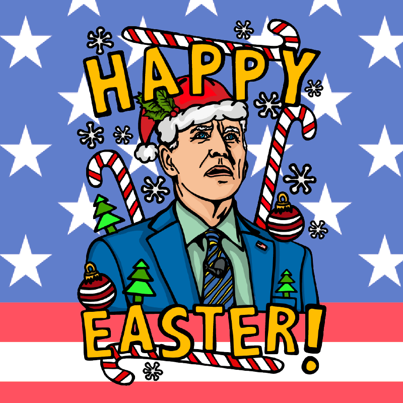 Biden Christmas 👨‍🦳🥚 - Coffee Mug