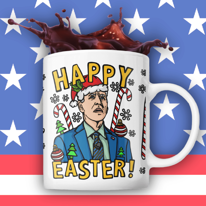 Biden Christmas 👨‍🦳🥚 - Coffee Mug
