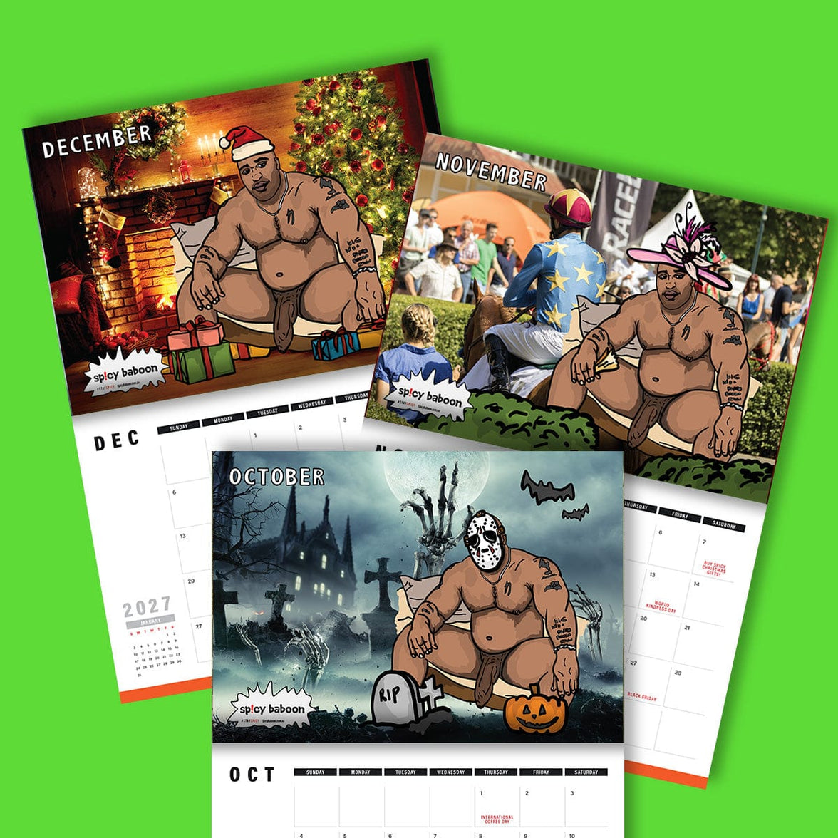 Big Barry 🍆- 2026 Calendar