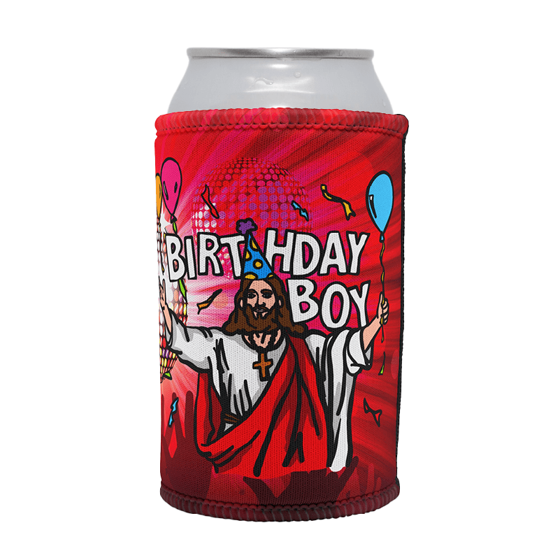 Birthday Boy Christmas 🎉🎄- Stubby Holder