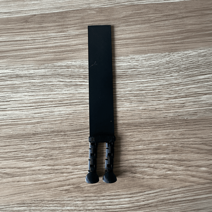 Black Flat Mate - Bookmark 🦶📕