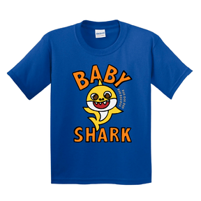 Blue / 2T Toddler Tee - Baby Shark 🦈