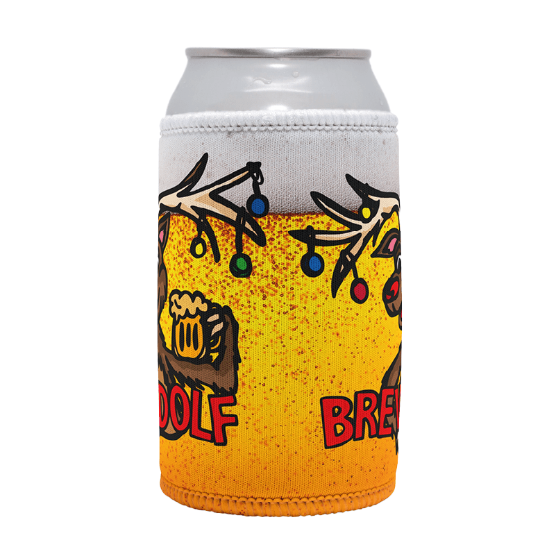 Brewdolf 🦌 – Stubby Holder