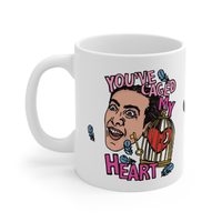 Caged My Heart 🚨❣️ – Coffee Mug