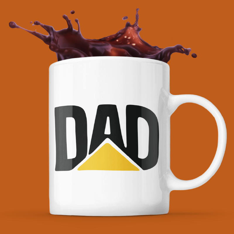 CAT Dad 🚧🏗 - Coffee Mug