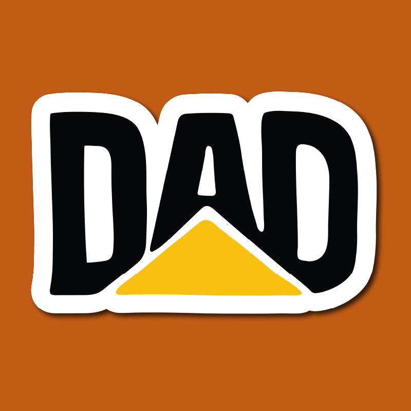 CAT Dad 🚧🏗 - Sticker