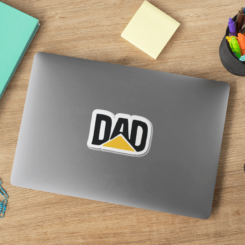 CAT Dad 🚧🏗 - Sticker