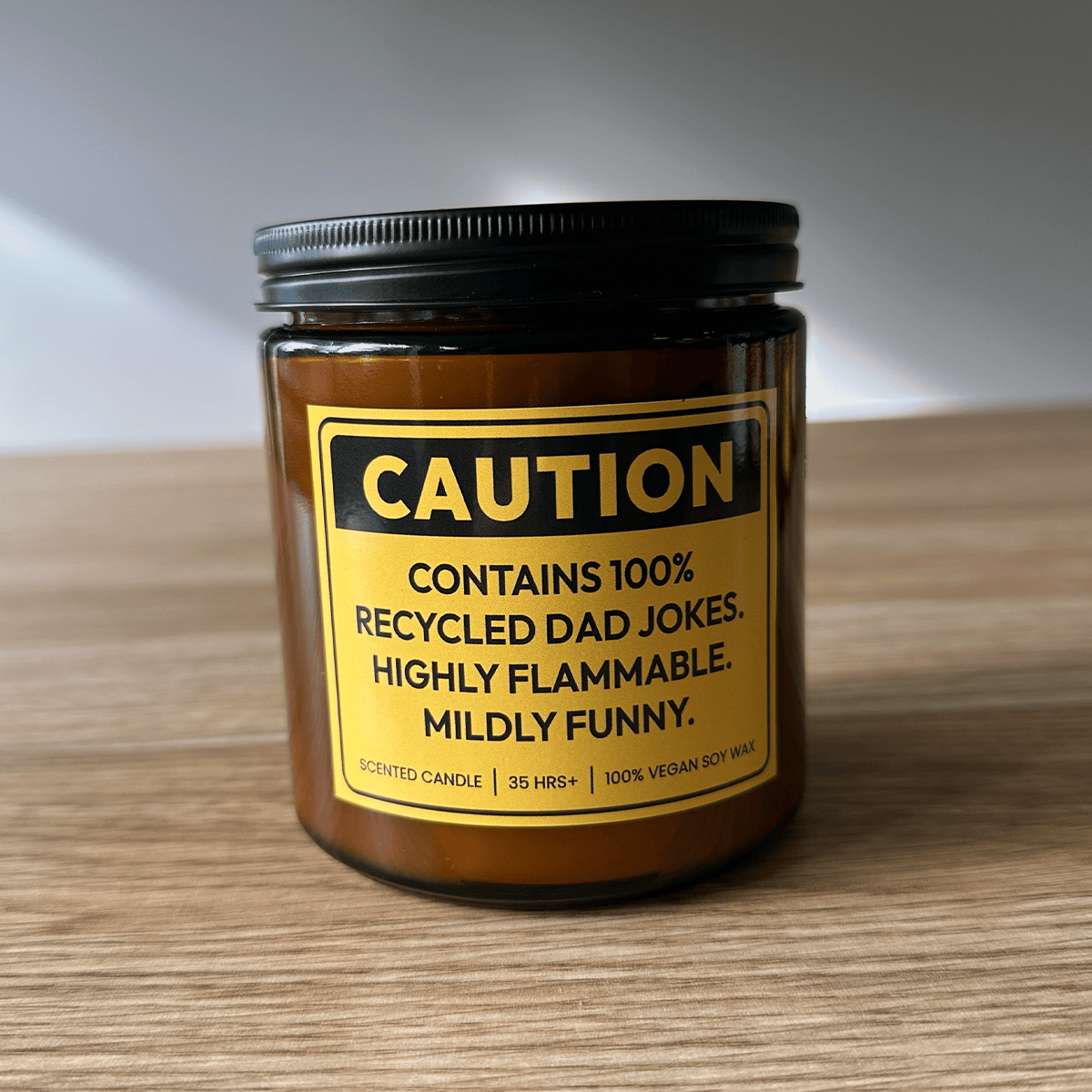 Caution ⚠️- Fathers Day Scented Candle