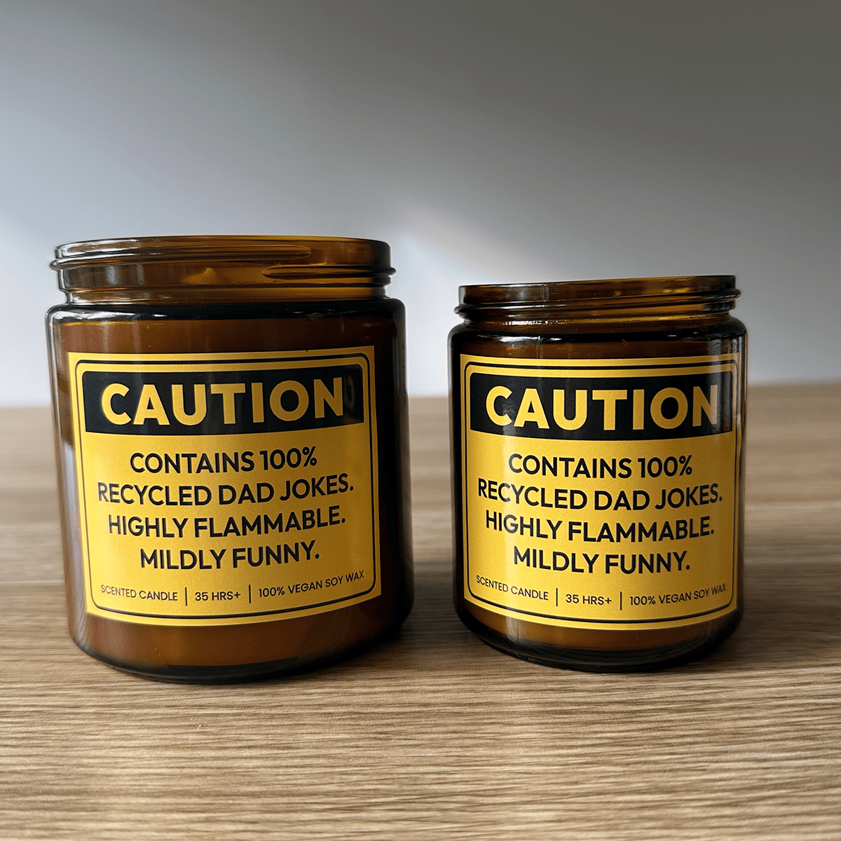Caution ⚠️- Fathers Day Scented Candle