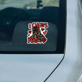 Chewie Love 💈🌹 – Sticker