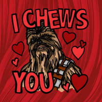 Chewie Love 💈🌹 – Stubby Holder