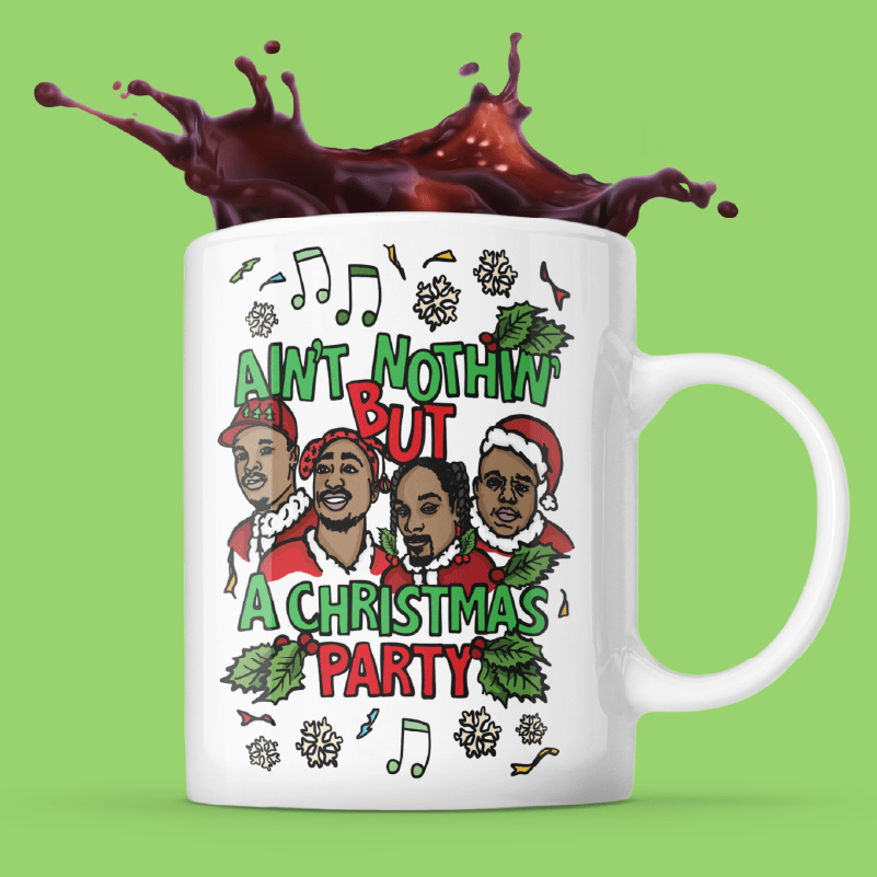 Christmas Rapping 🎵🎁 – Coffee Mug