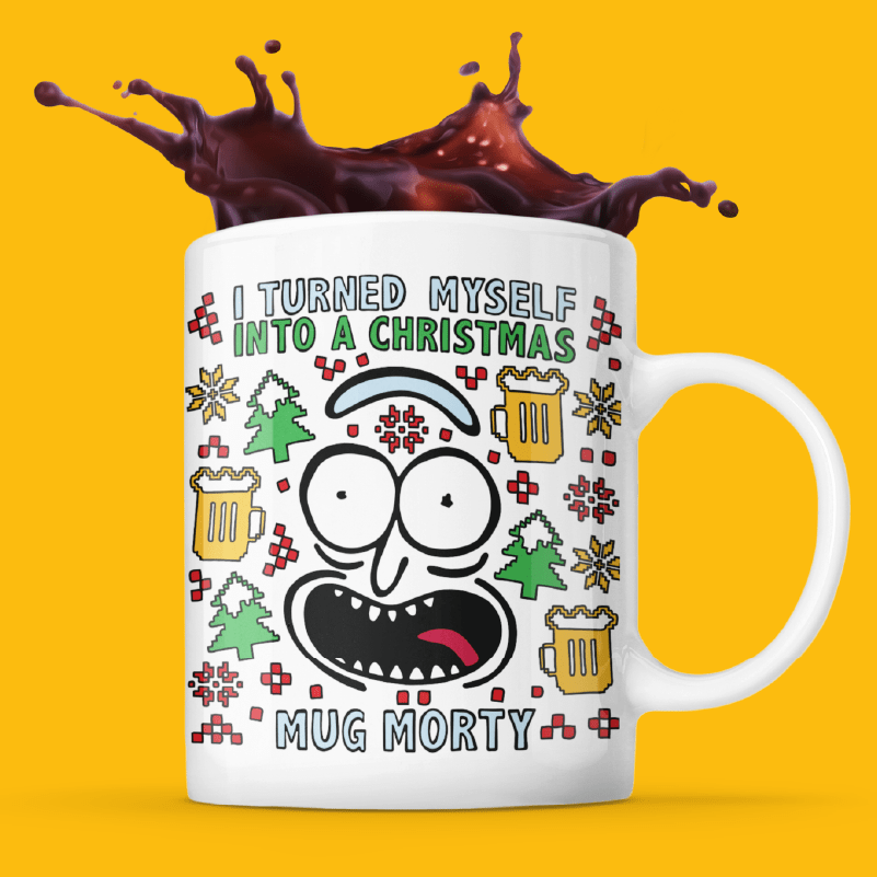 Christmas Rick 🎄🥒 – Coffee Mug