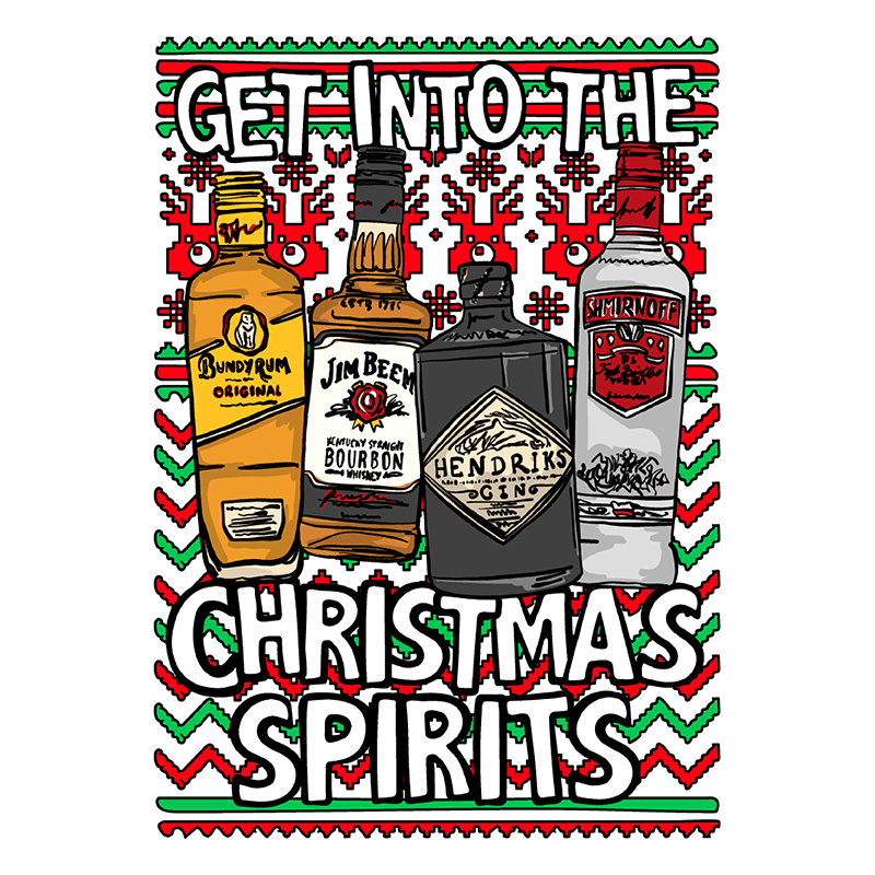Christmas Spirits 🥃 - Women's T Shirt