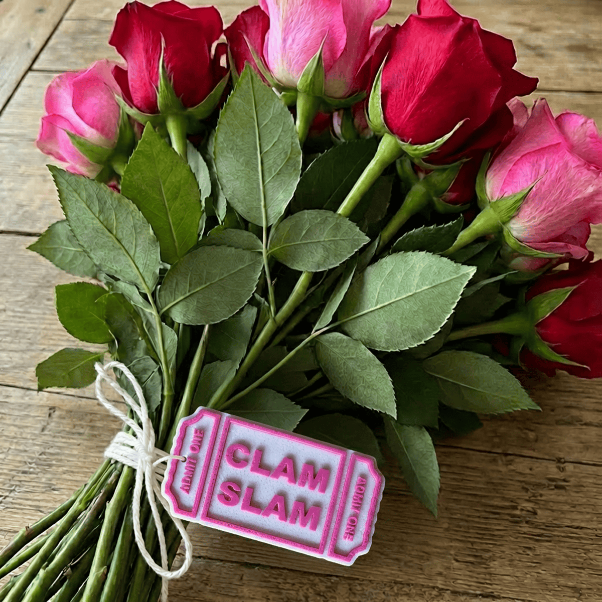 Clam Slam Admit One  ❤️🎟️ - Lover Tag