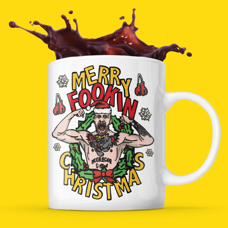Conor McGregor Christmas 💪🎄 – Coffee Mug