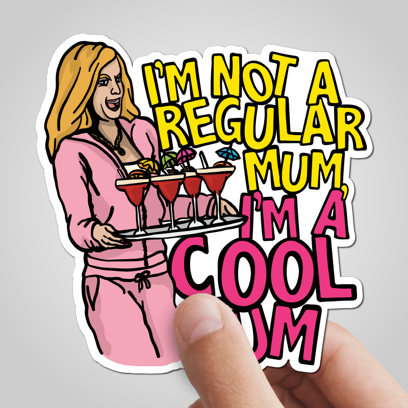 Cool Mum 😎🍸 - Sticker