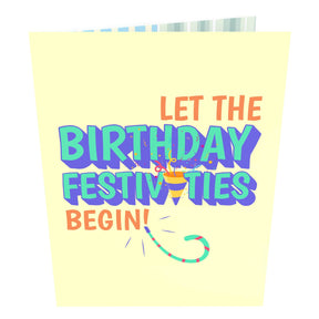 Cracking Birthday 🍑🎉 - 3D Inappropriate Greeting Card