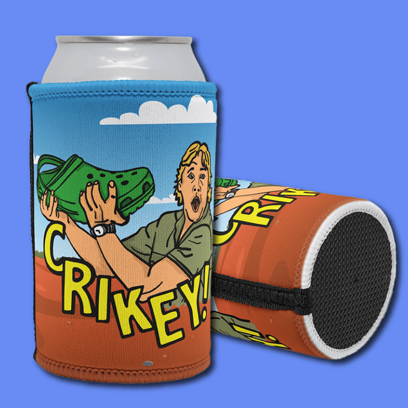 Crikey! Croc Hunter 🐊 - Stubby Holder