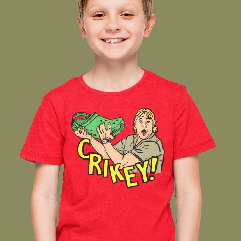 Crikey! Croc Hunter 🐊 - Youth T Shirt