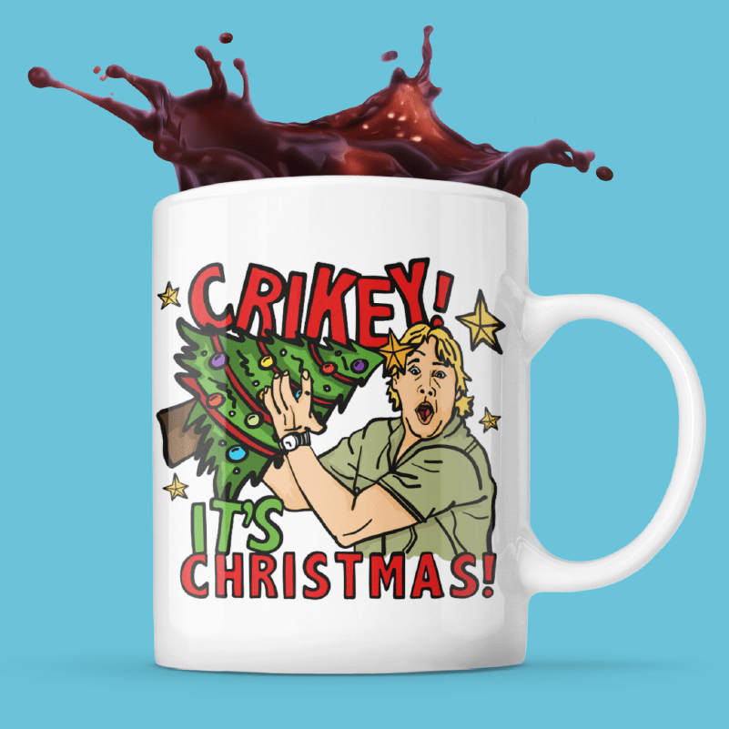 Crikey It’s Christmas 🐊🎄- Coffee Mug
